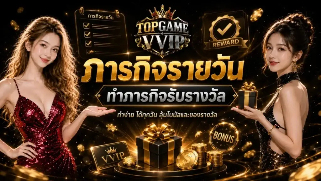 โปรโมชั่น TOPGAMESVIP คาสิโนเว็บแท้